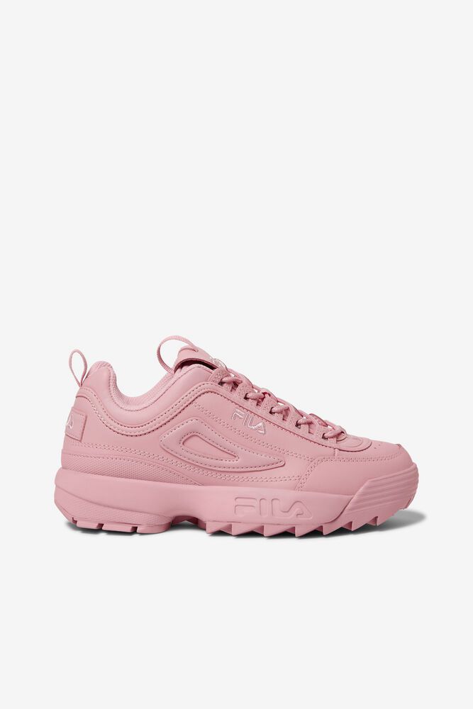 Fila Disruptor 2 Premium Trainers Coral - Womens - 61283WHIU